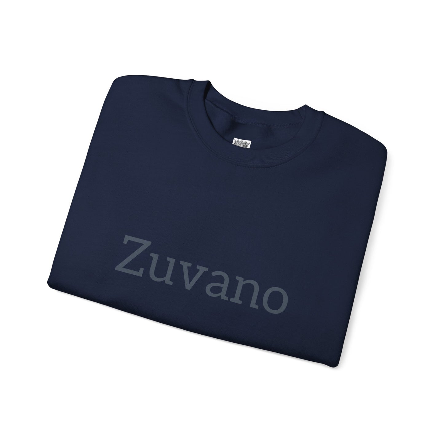 Navy Zuvano Crewneck Sweatshirt