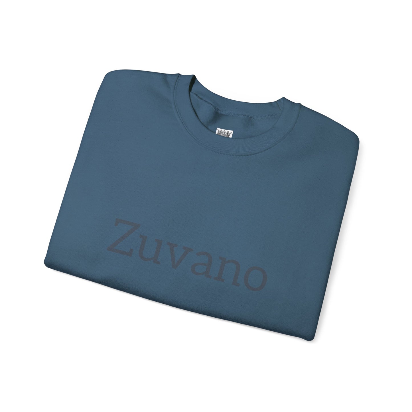 Indigo blue Zuvano Crewneck Sweatshirt