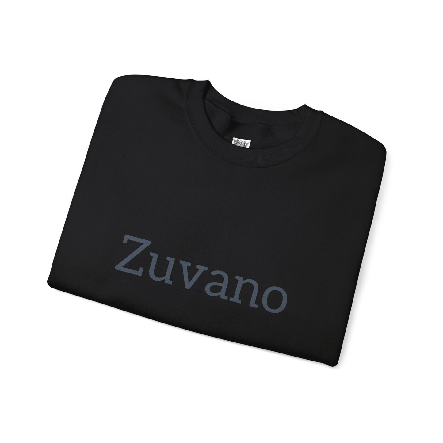 Black Zuvano Crewneck Sweatshirt