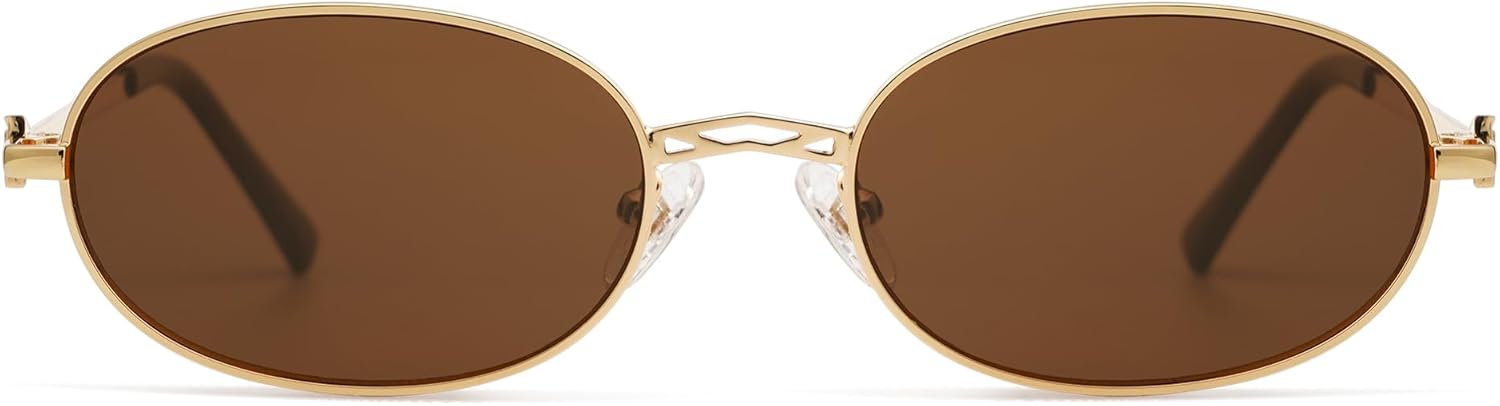 Retro Oval Sunglasses for Women