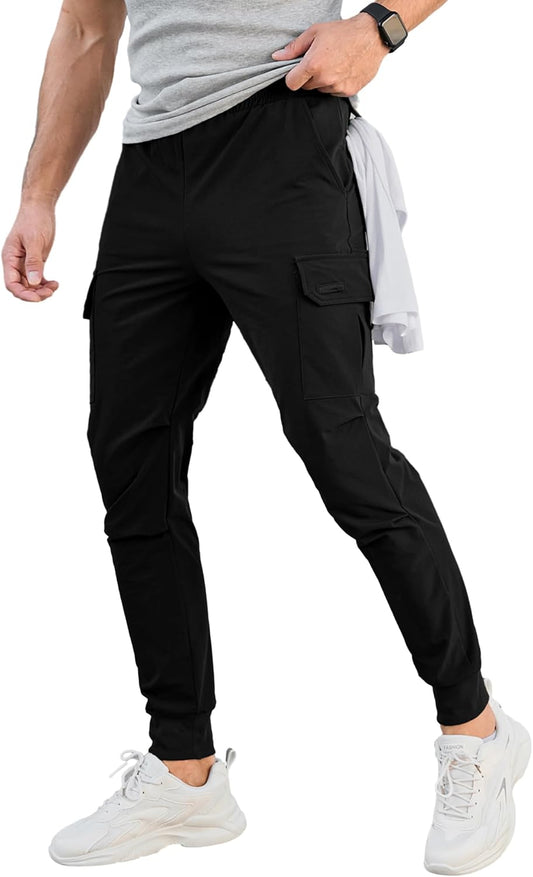 Men's Joggers Pants Athletic Stretchy Sweatpants