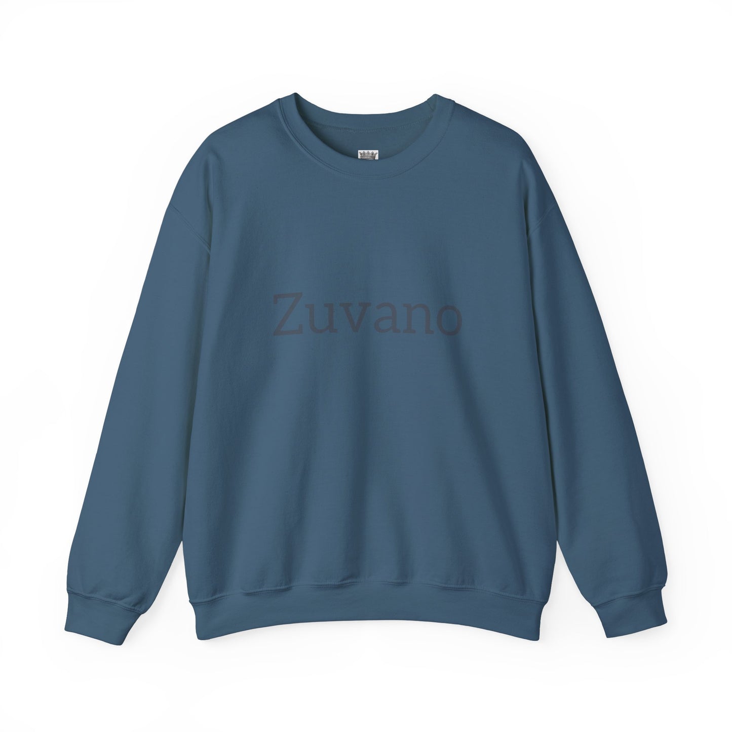 Indigo blue Zuvano Crewneck Sweatshirt