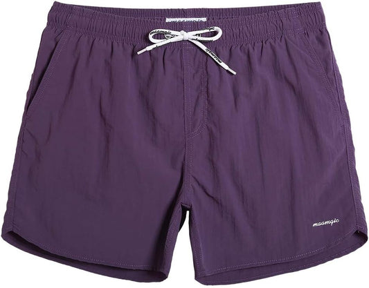 Men's Swim Trunks with Mesh Lining Quick Dry Bathing Suits