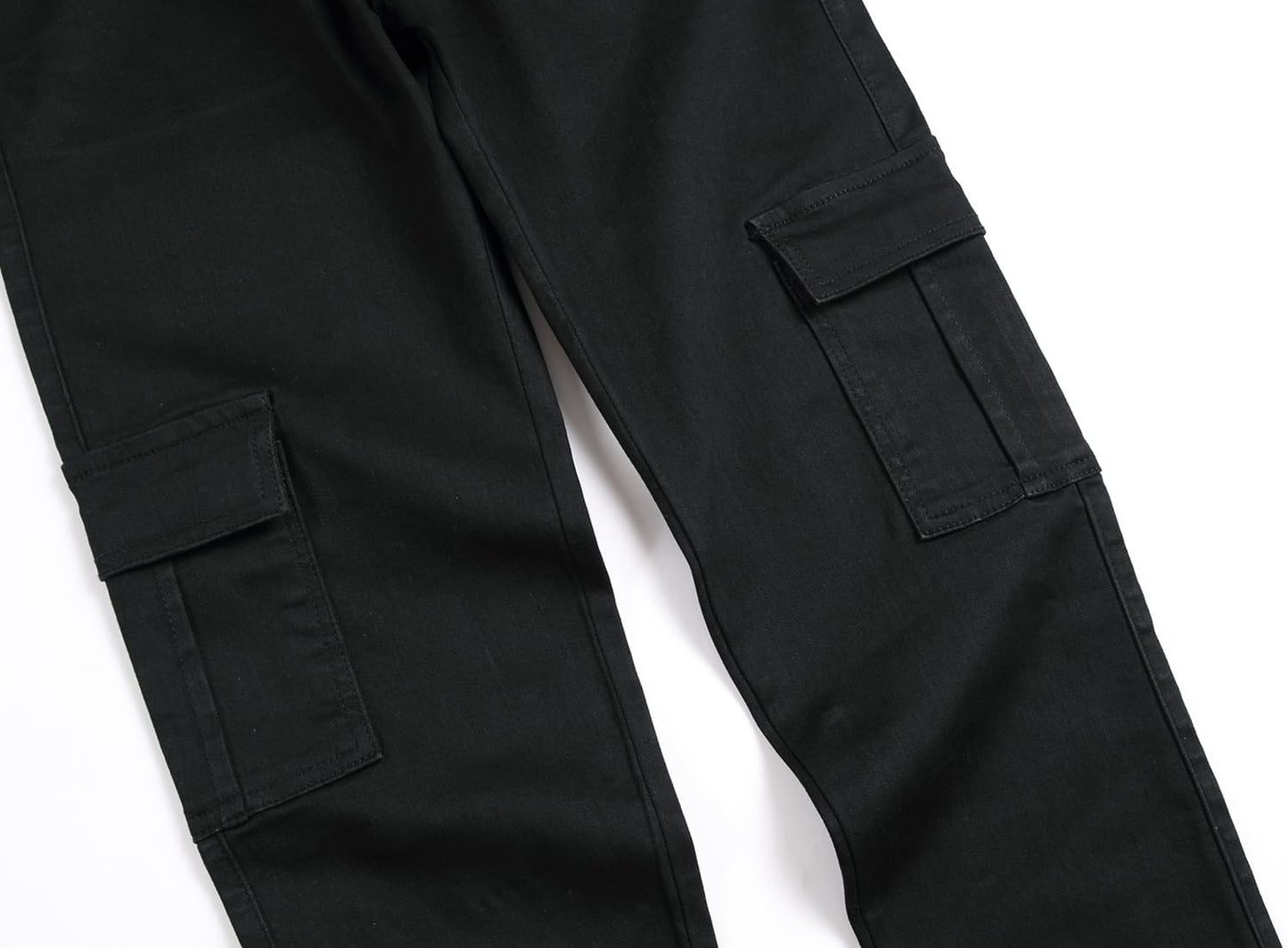 Men's Ripped Distressed Destroyed Straight Slim Fit Jeans