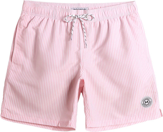 Men's Slim Fit Swim Shorts Quick Dry