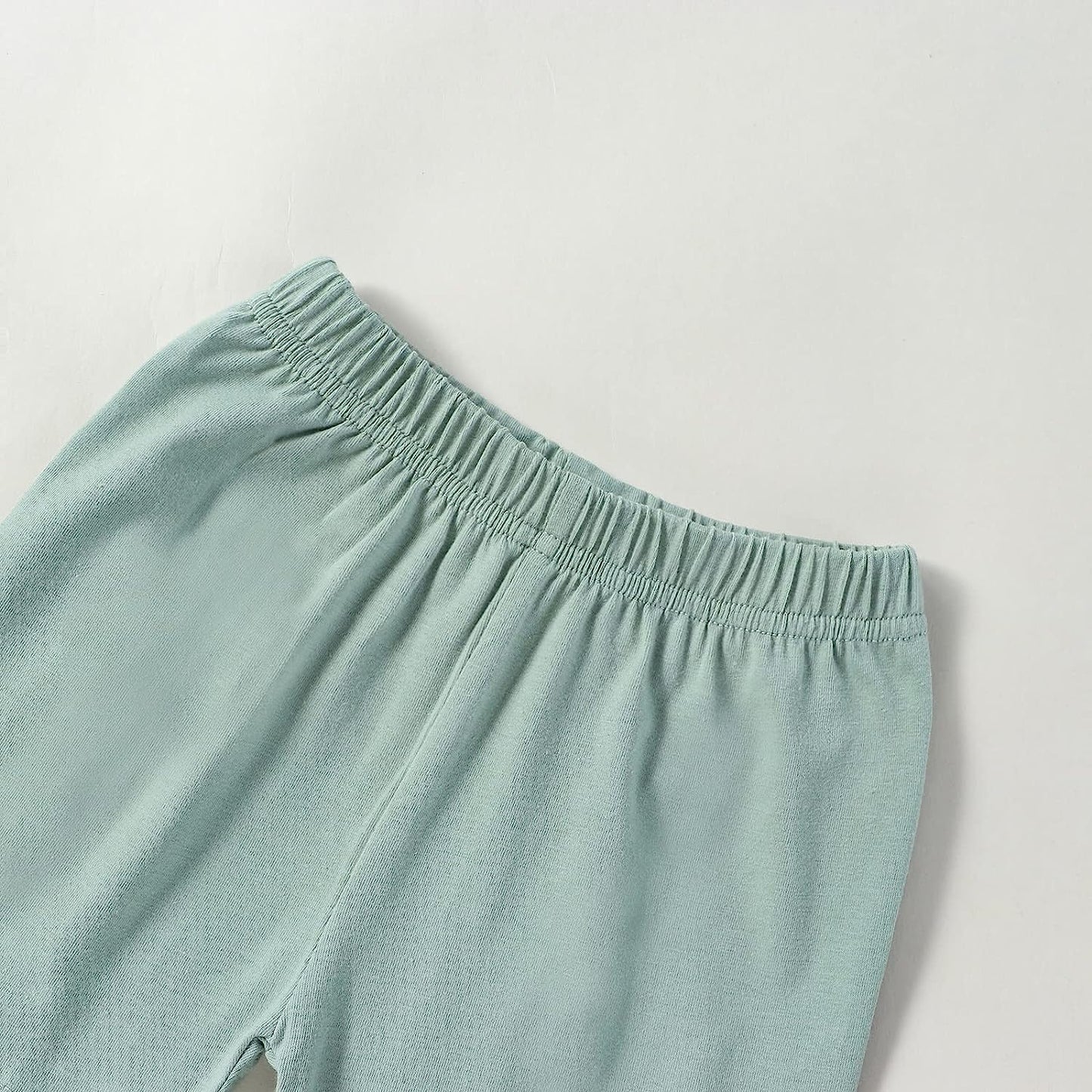 Baby Girls Summer Clothes Cotton One Shoulder Solid Color Tank Tops Shorts Set 2Pcs