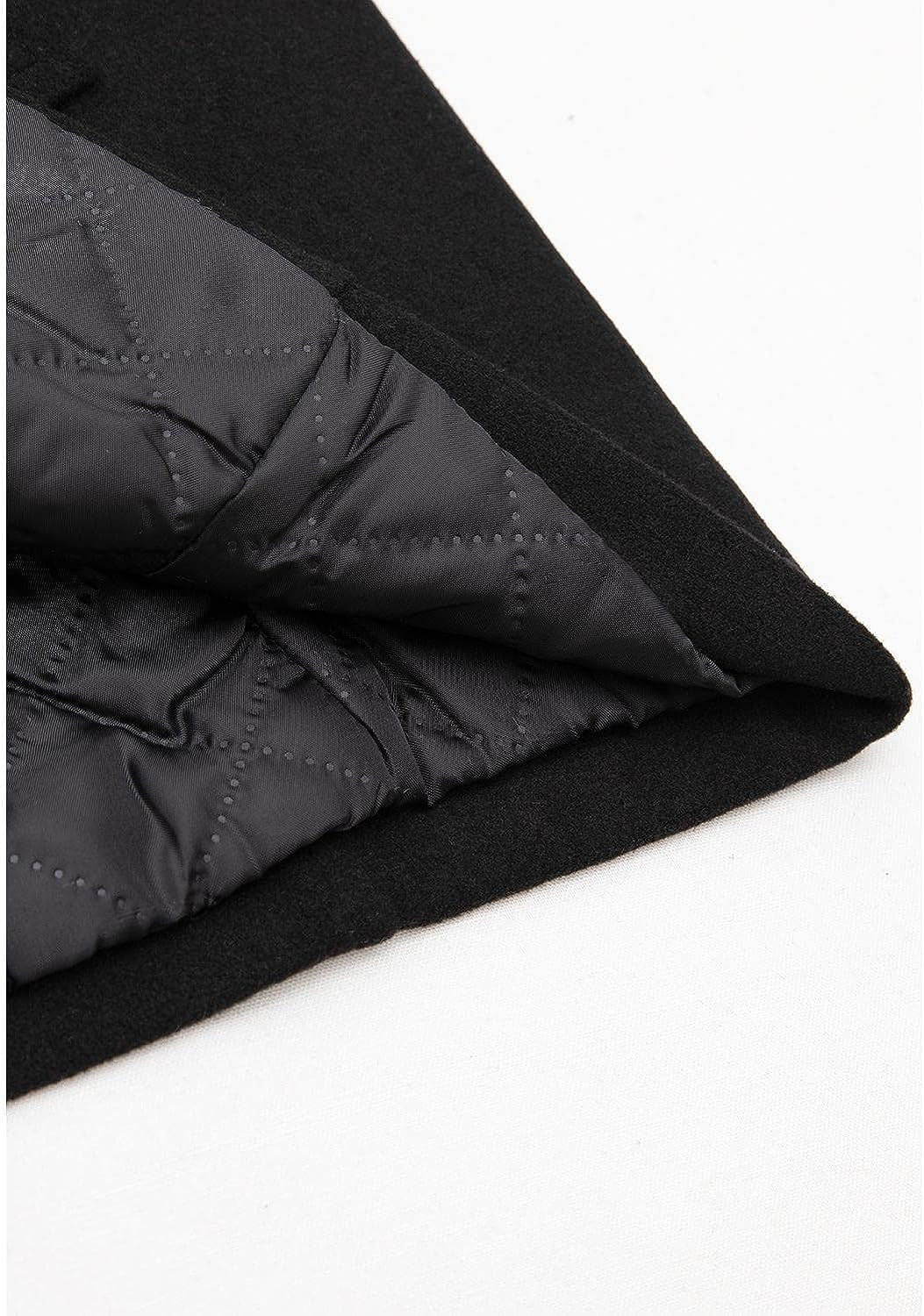 Men's Wool Blend Double Breasted Pea Coat