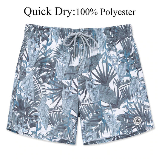 Mens Swim Shorts Quick Dry Beach Board Shorts