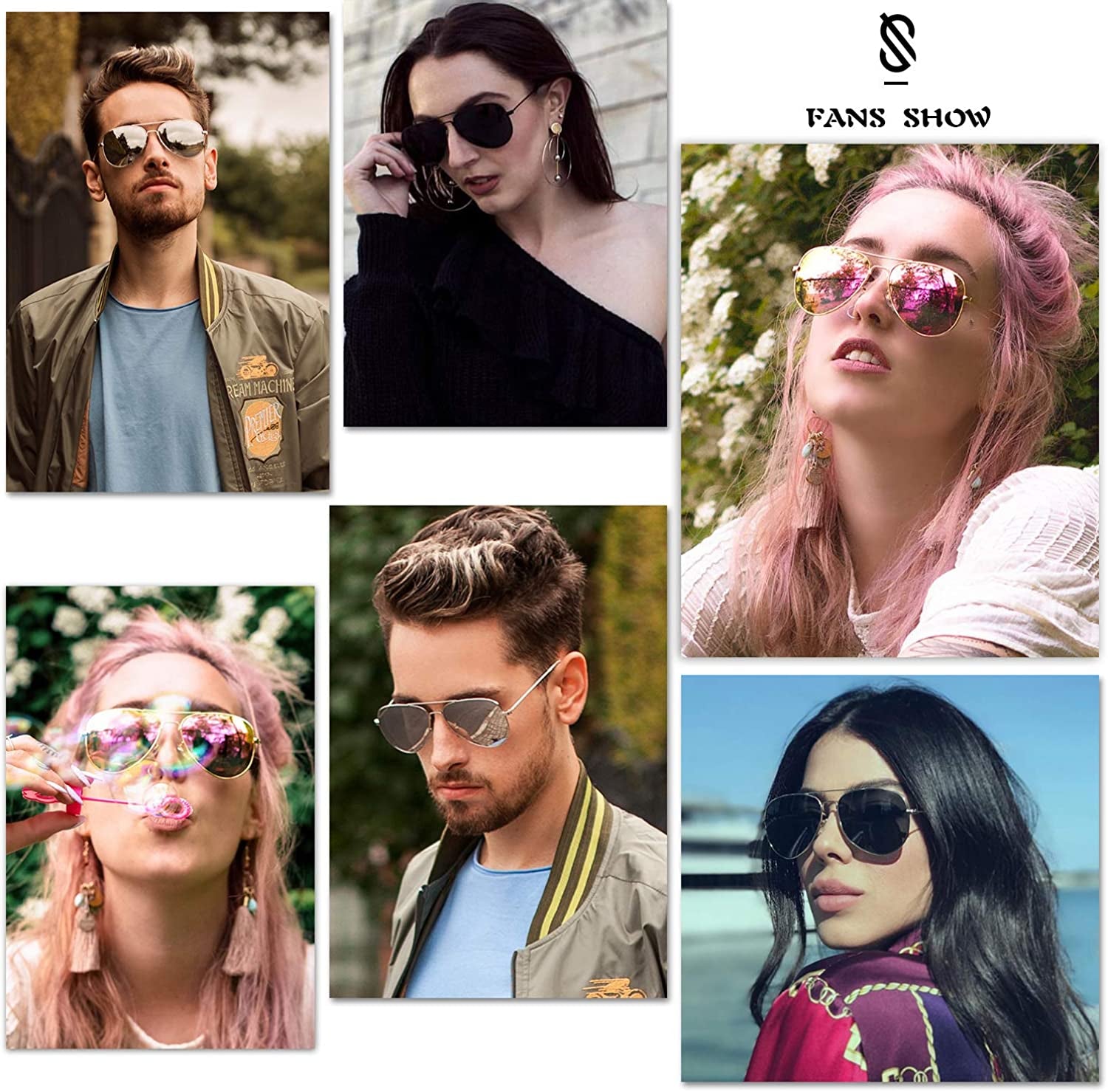 Classic Aviator Polarized Sunglasses for Men