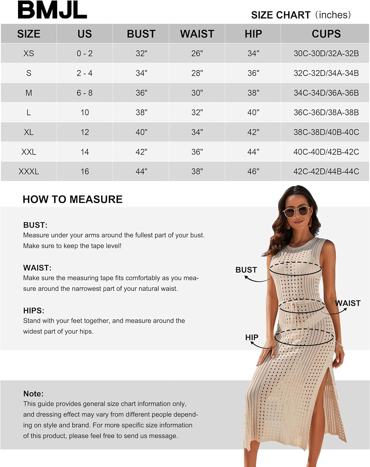 Womens Swimwear Cover Up Crochet Hollow Out Long Bathing Suit Coverup