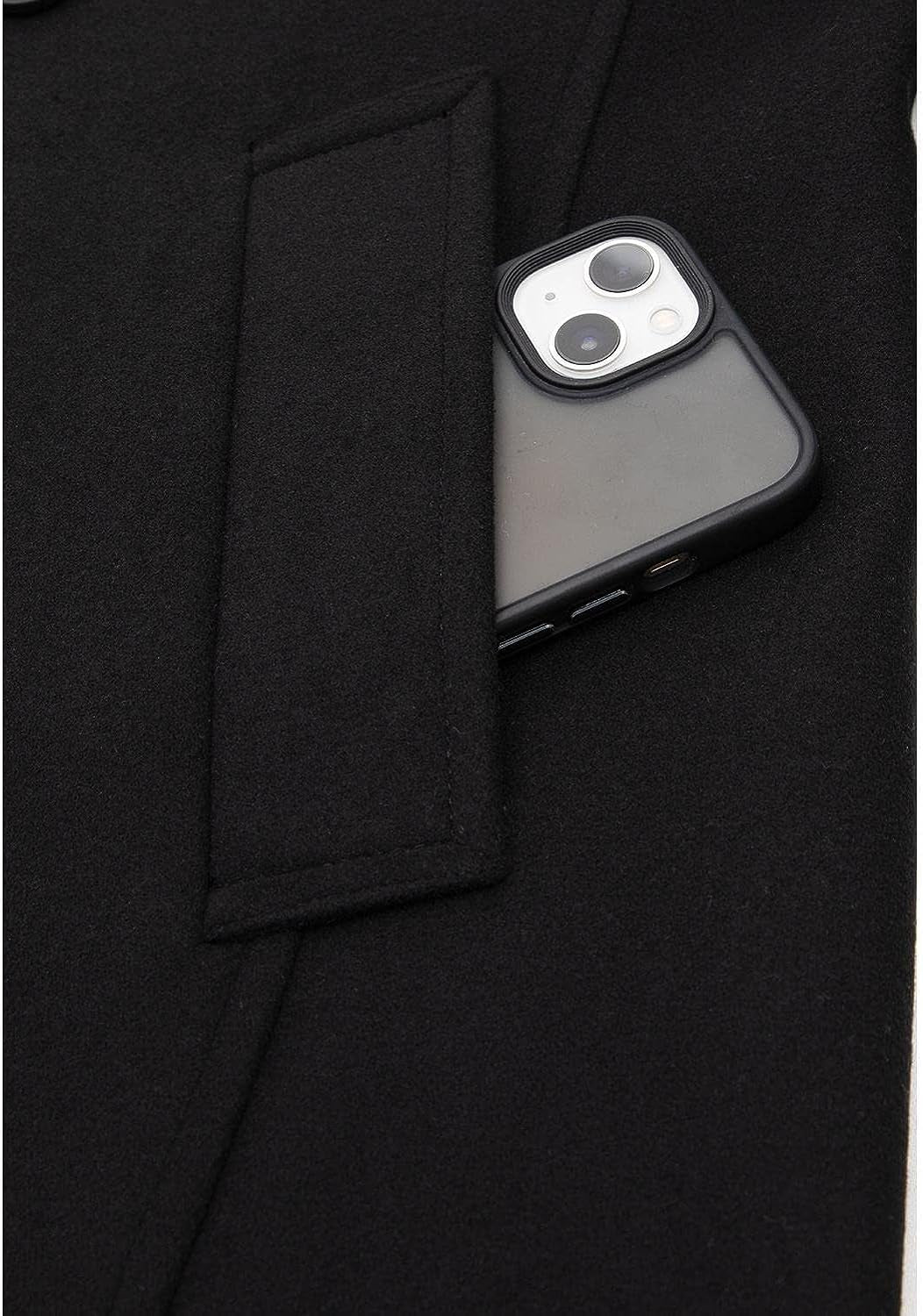 Men's Wool Blend Double Breasted Pea Coat