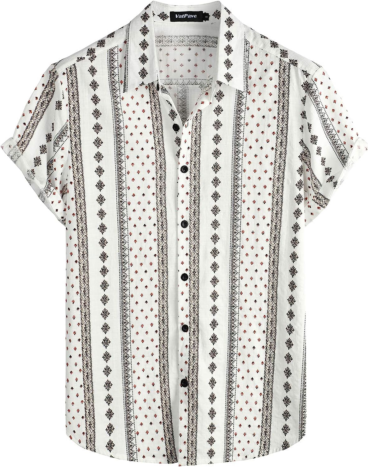 Mens Summer Tropical Shirts Short Sleeve Button down Aloha Hawaiian Shirts