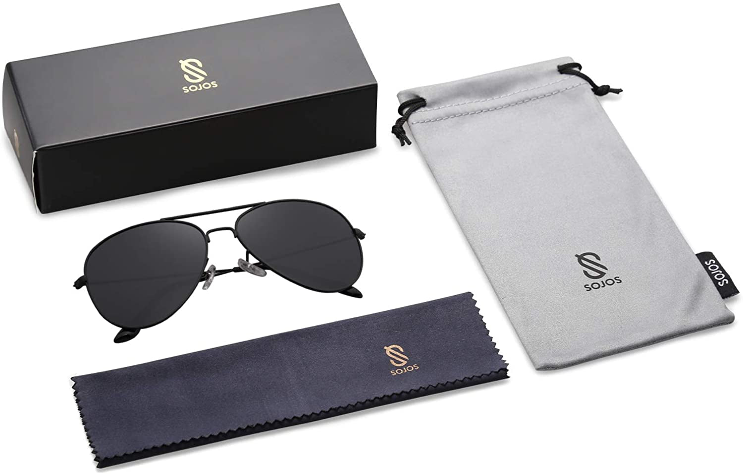Classic Aviator Polarized Sunglasses for Men