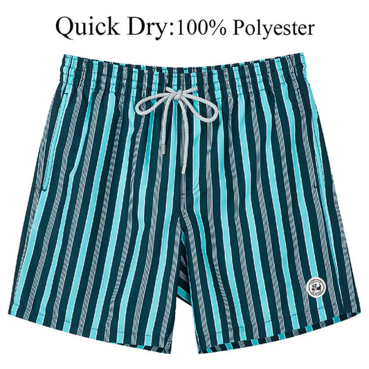 Mens Swim Shorts Quick Dry Beach Board Shorts