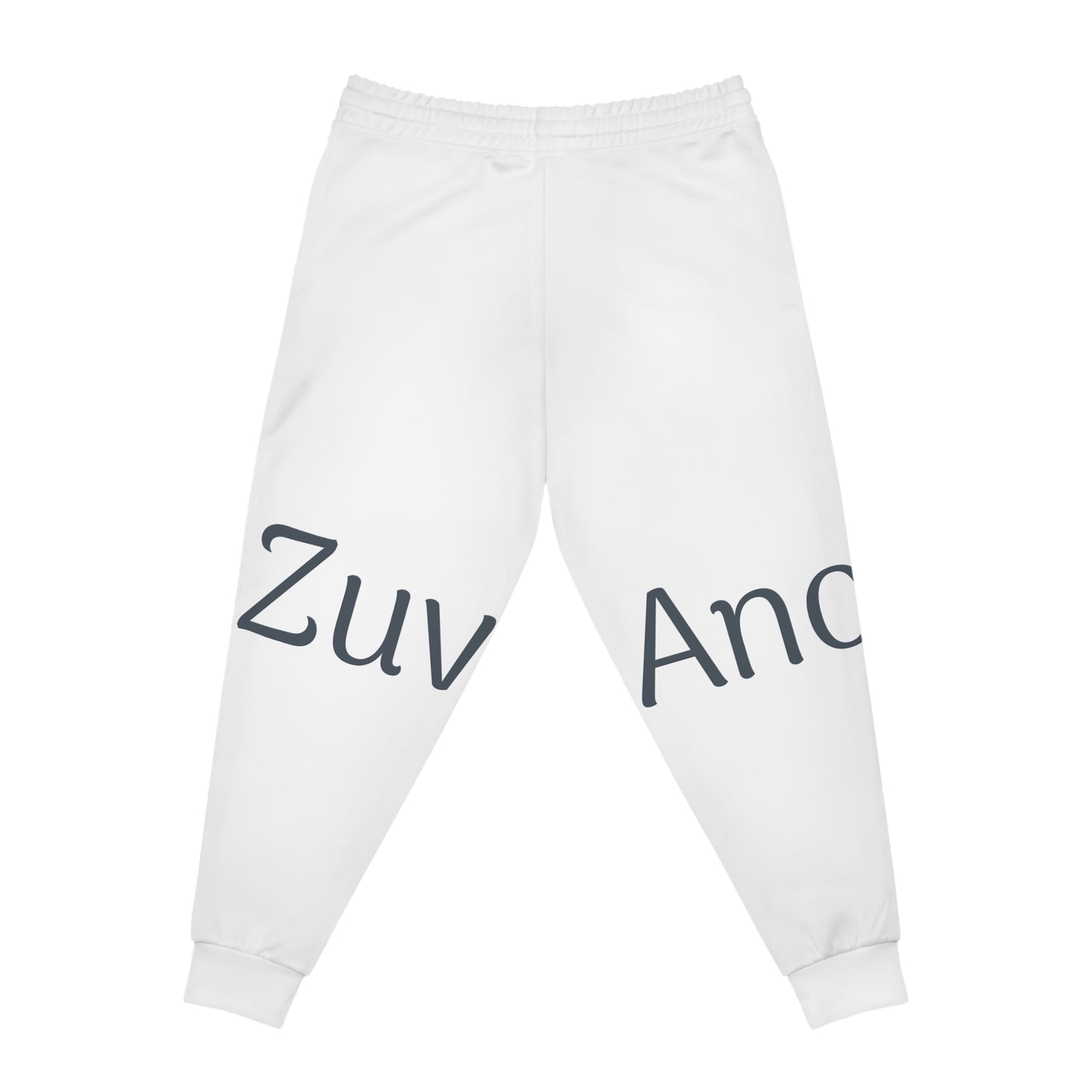 White Zuvano Athletic Joggers