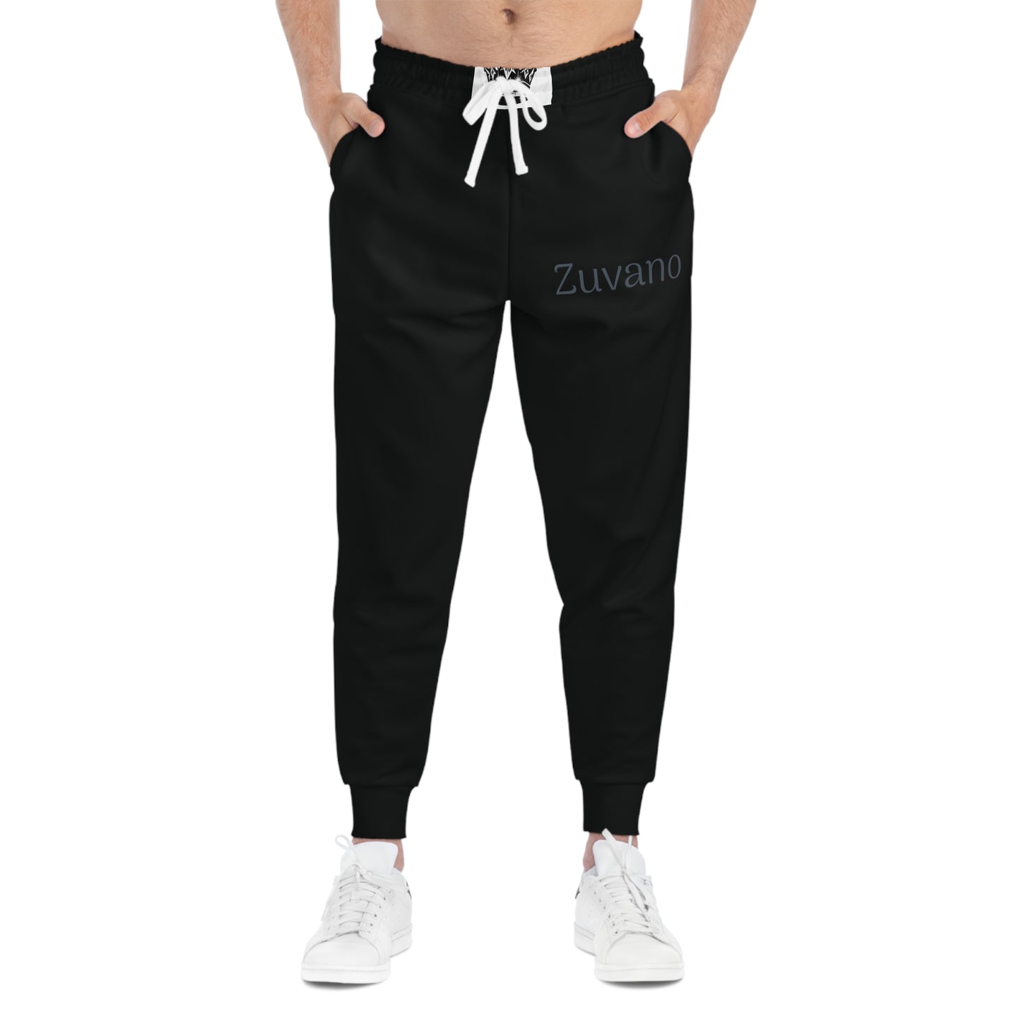 Black Zuvano Athletic Joggers