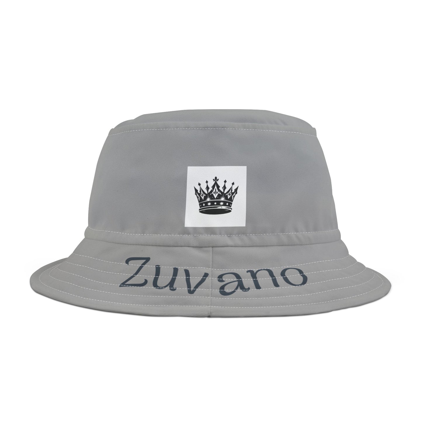 Light Grey Zuvano Bucket Hat