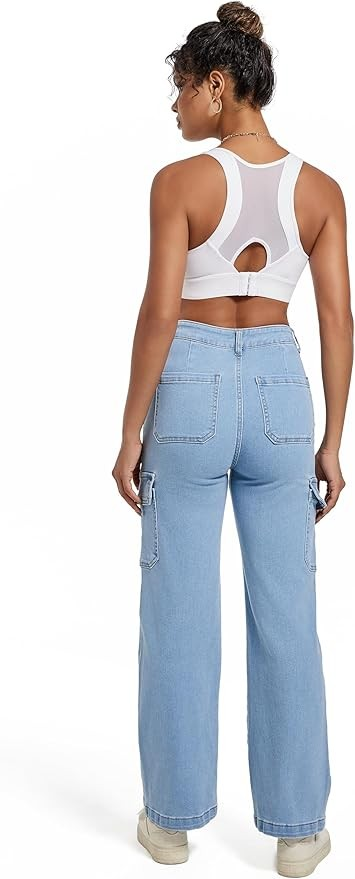 Women Cargo Jeans 