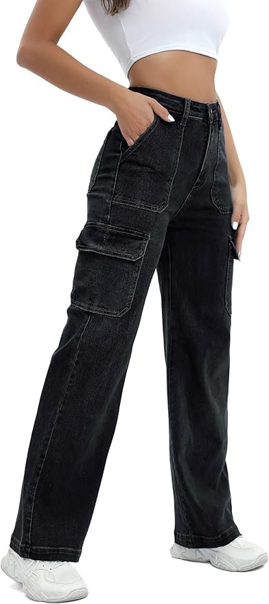 Women Cargo Jeans 