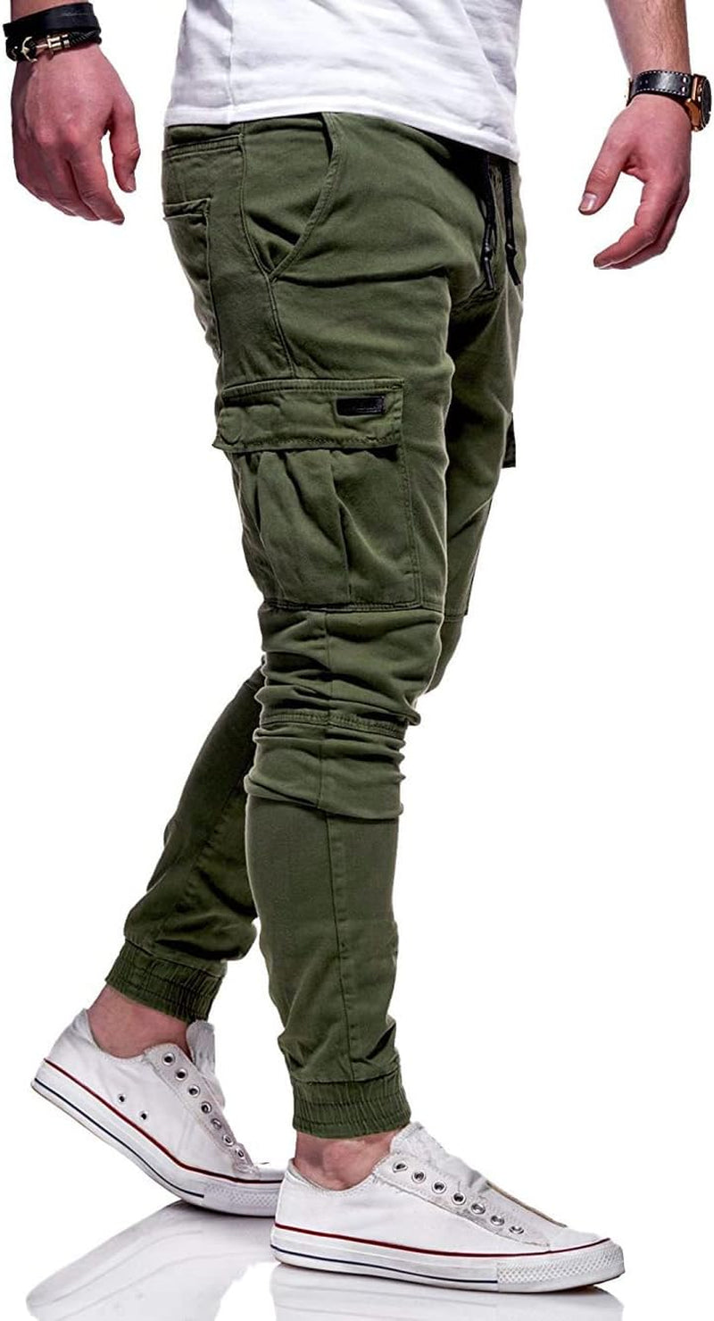 Mens Cargo Casual jogger Pants 