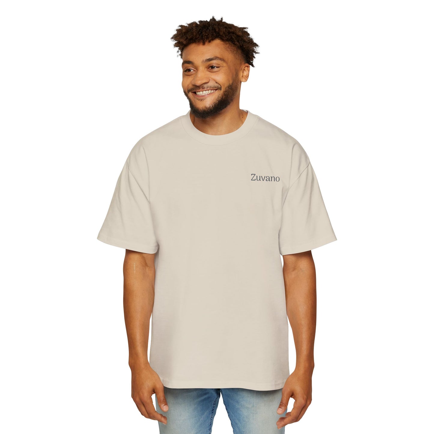 Men's Zuvano Heavy Oversized Tee - Style 4 - many colors