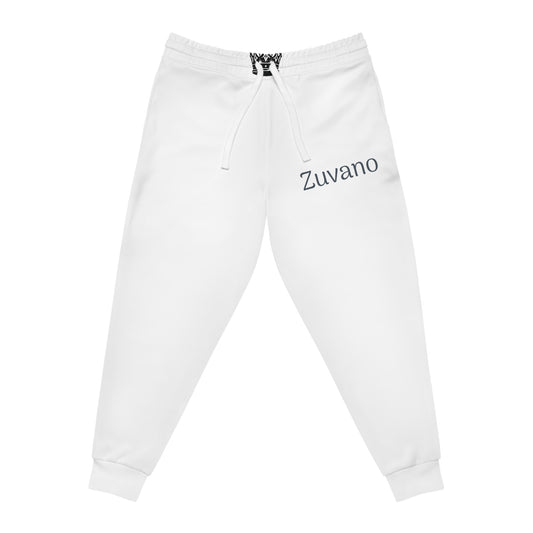 White Zuvano Athletic Joggers