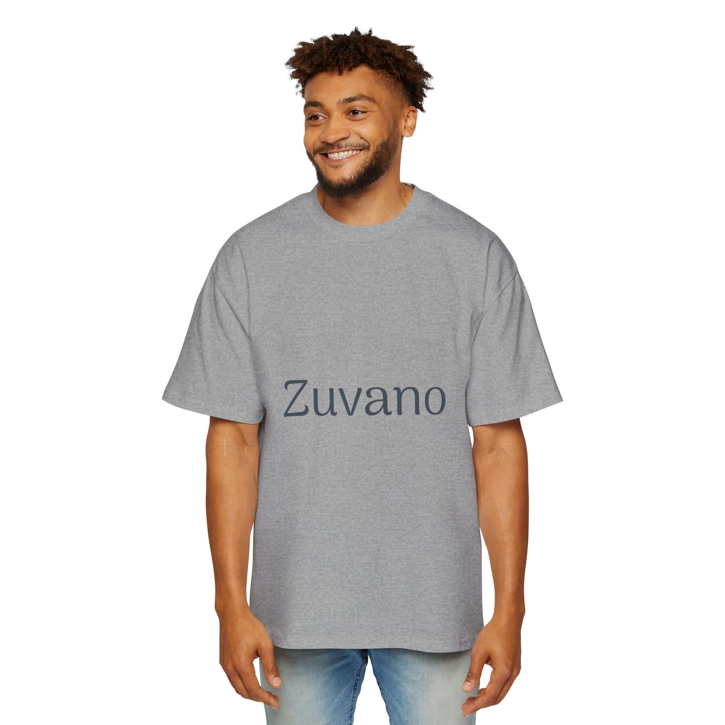 Men's Zuvano Heavy Oversized Tee - Style 3- many colors