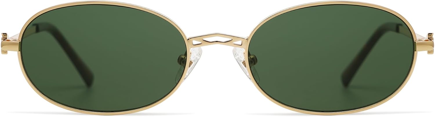 Retro Oval Sunglasses for Women