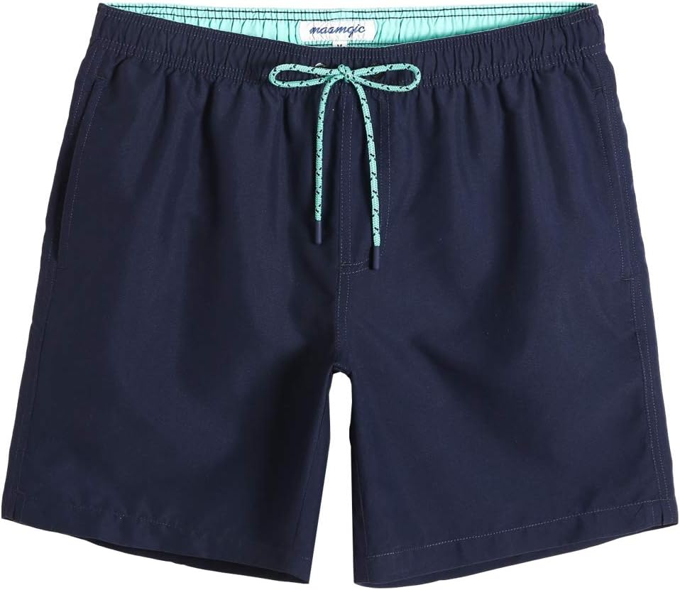 Men's Slim Fit Swim Shorts Quick Dry 