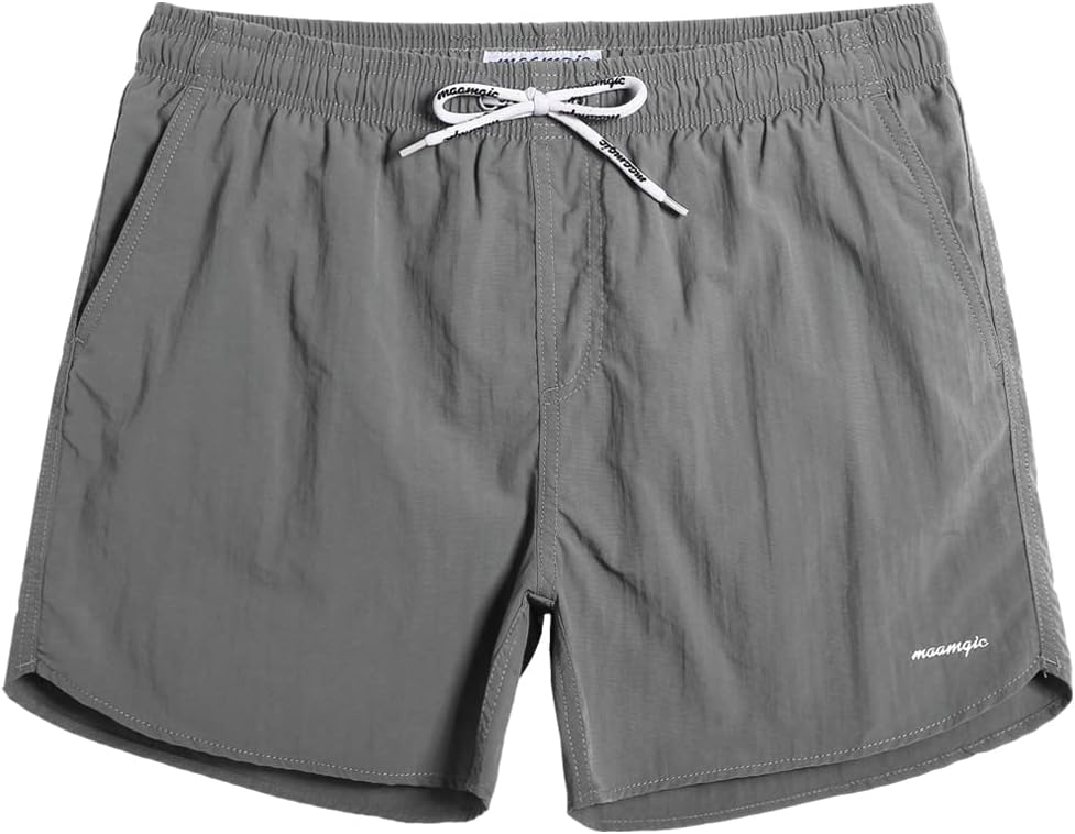 Men's Swim Trunks with Mesh Lining Quick Dry Bathing Suits 