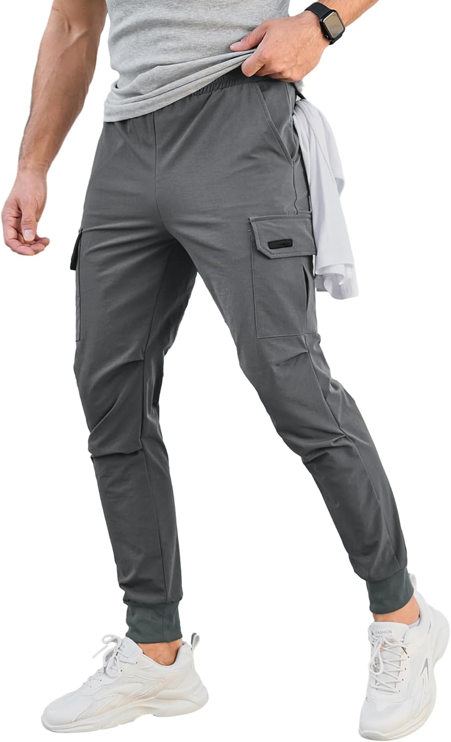 Men's Joggers Pants Athletic Stretchy Sweatpants 