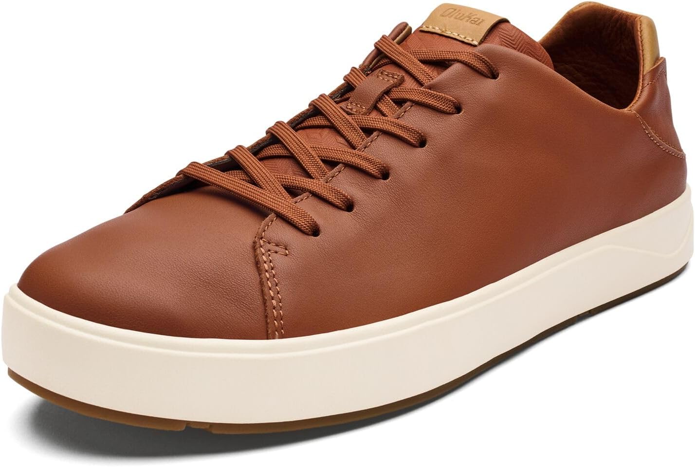 Men's Leather Sneakers, Supple Full-Grain Leather Shoes