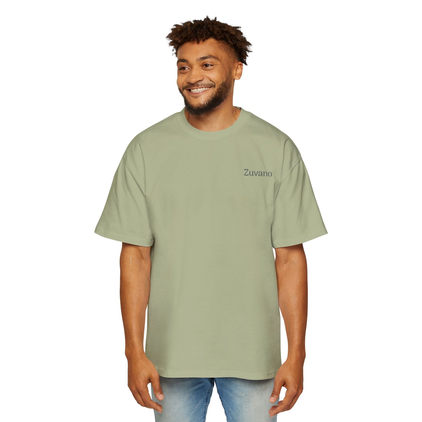 Men's Zuvano Heavy Oversized Tee - Style 4 - many colors