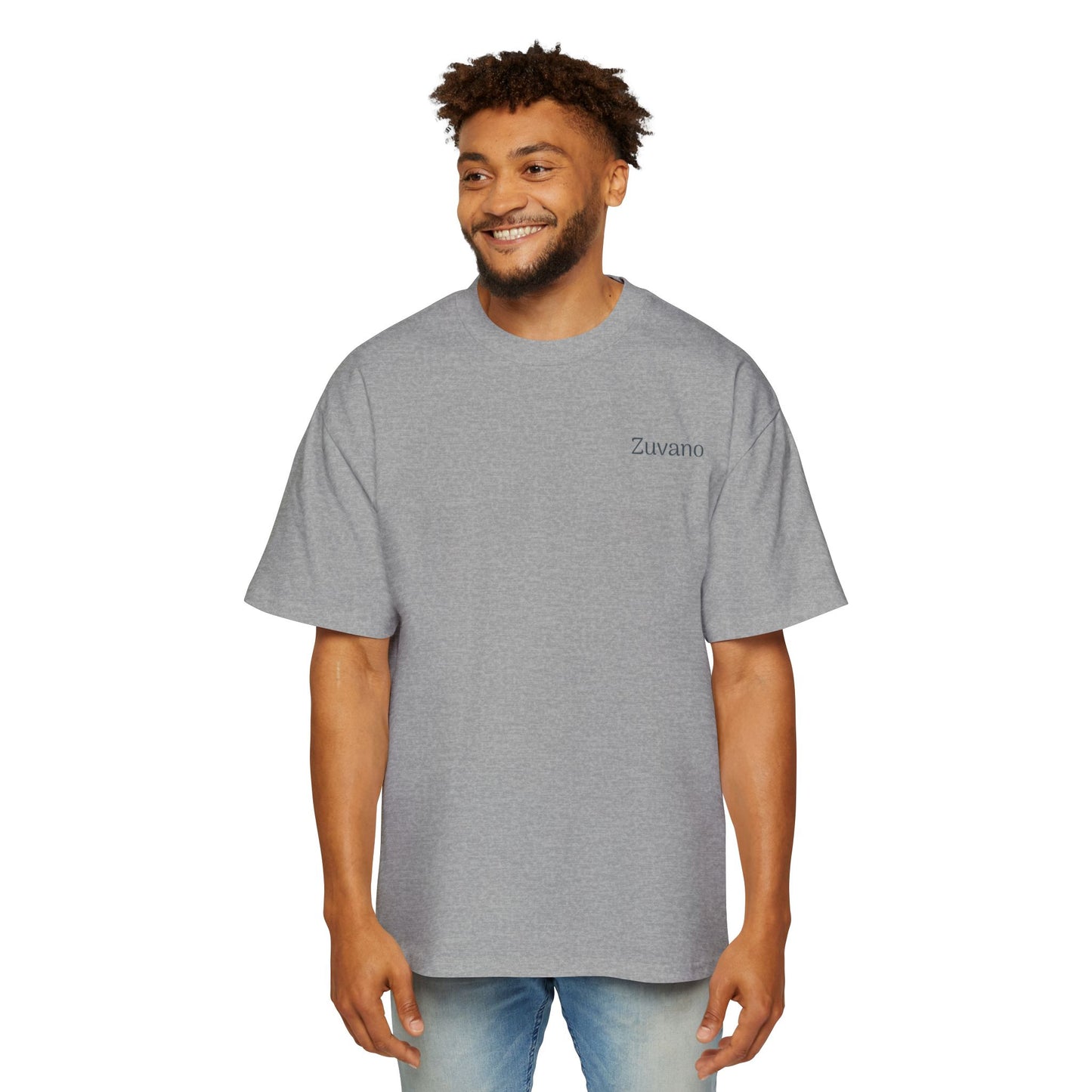 Men's Zuvano Heavy Oversized Tee - Style 4 - many colors