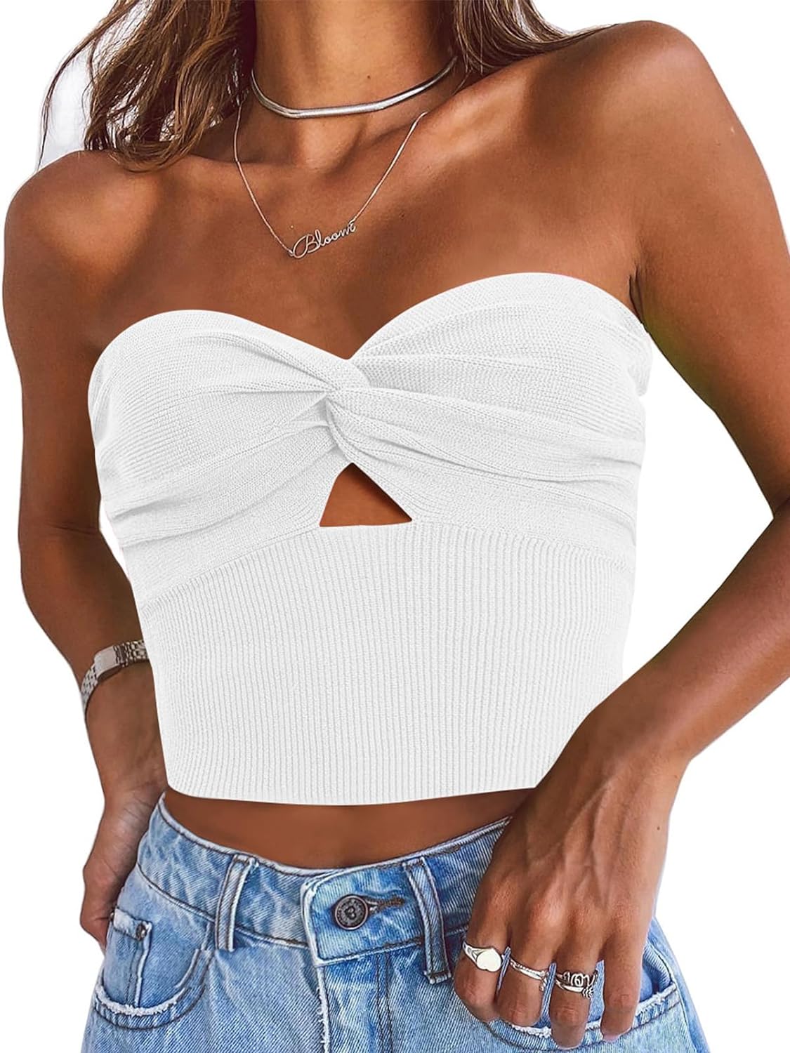 Womens Twist Knot Top