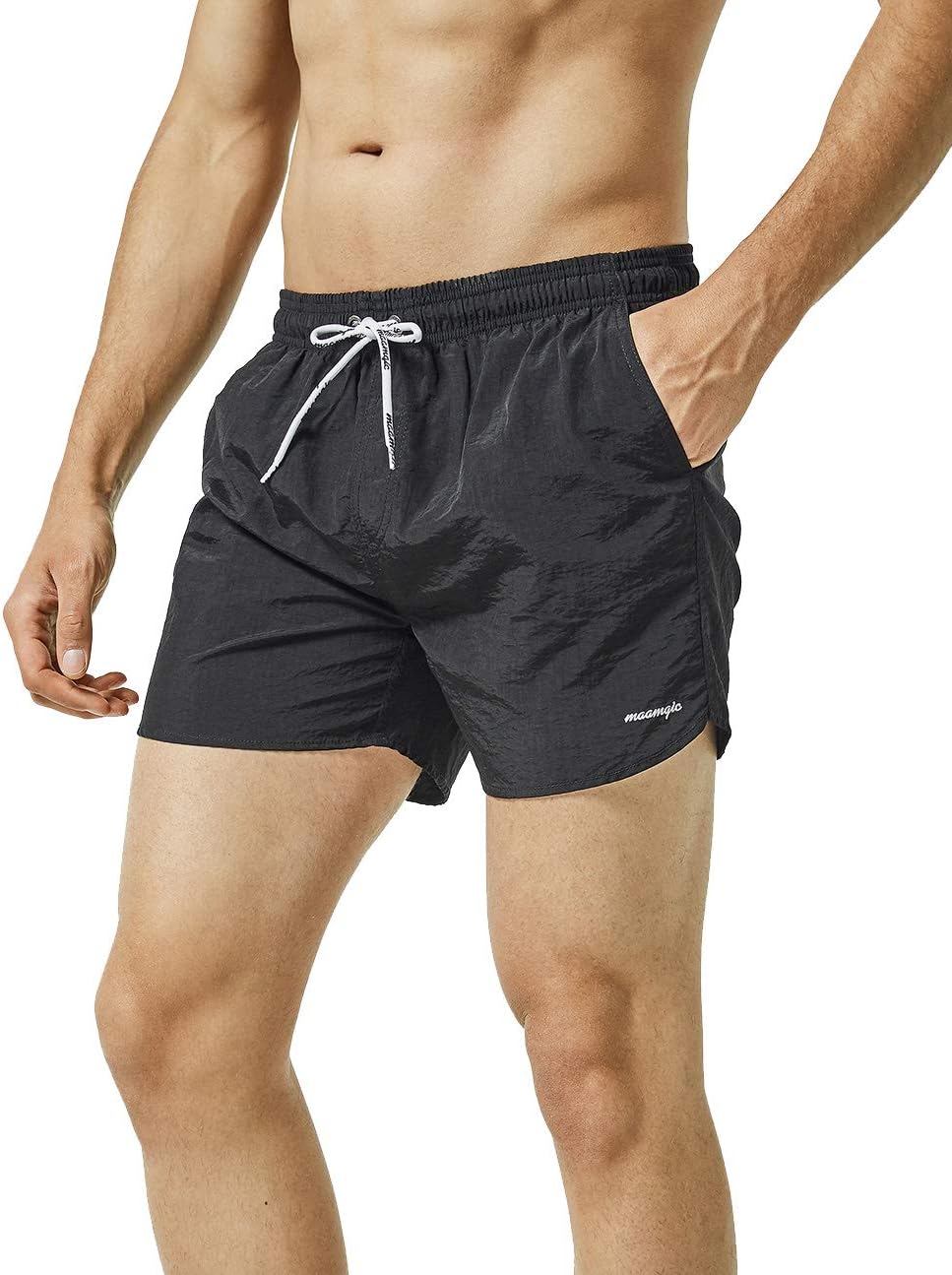 Men's Swim Trunks with Mesh Lining Quick Dry Bathing Suits 