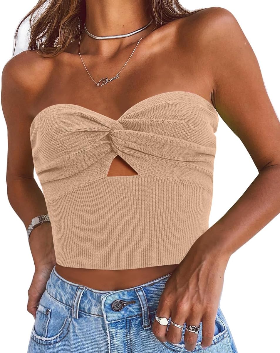 Womens Twist Knot Top