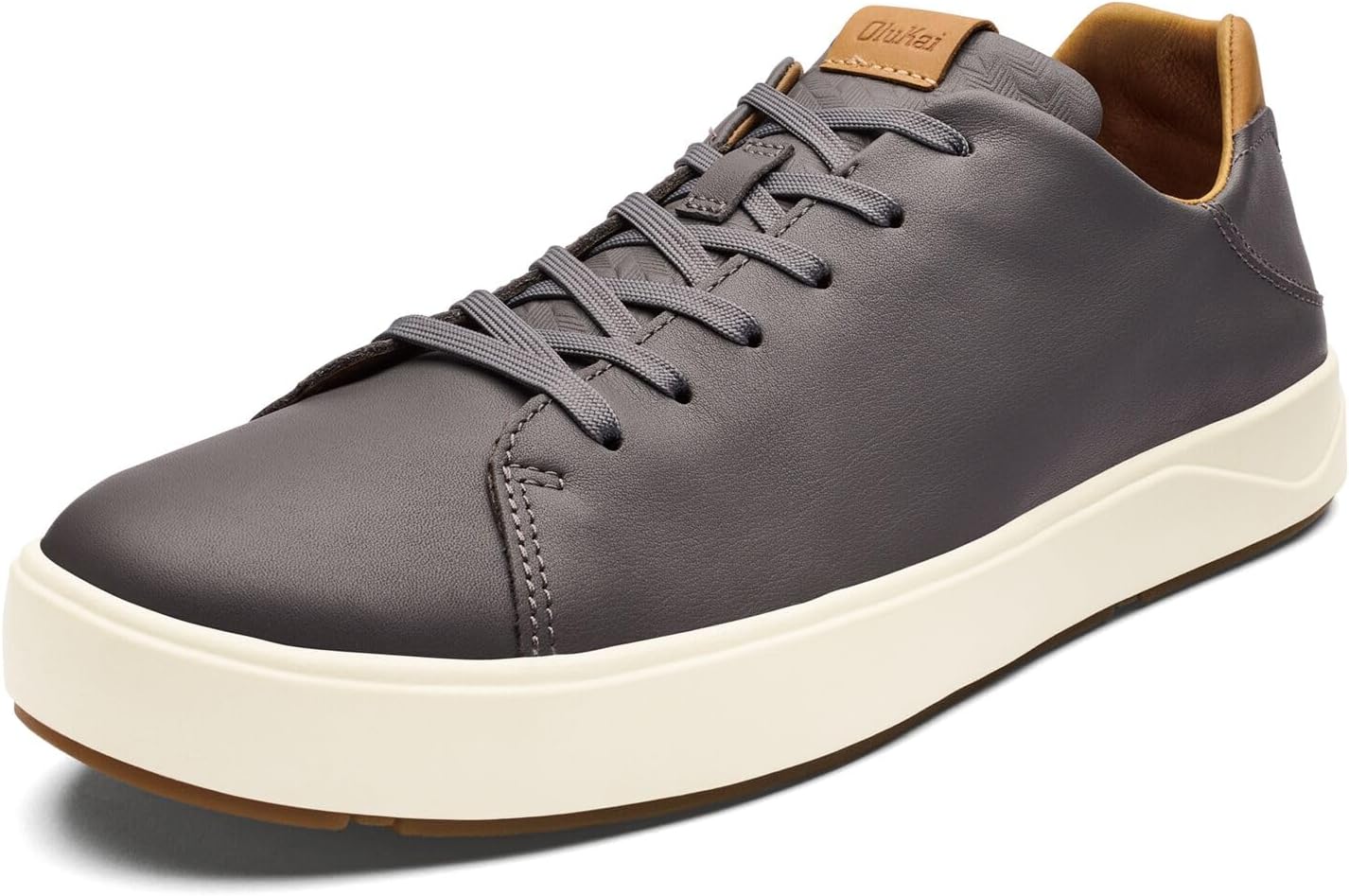 Men's Leather Sneakers, Supple Full-Grain Leather Shoes