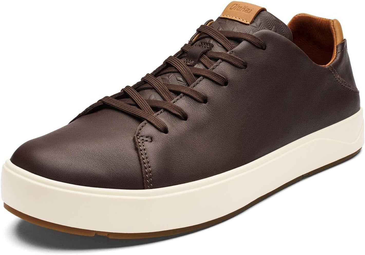 Men's Leather Sneakers, Supple Full-Grain Leather Shoes