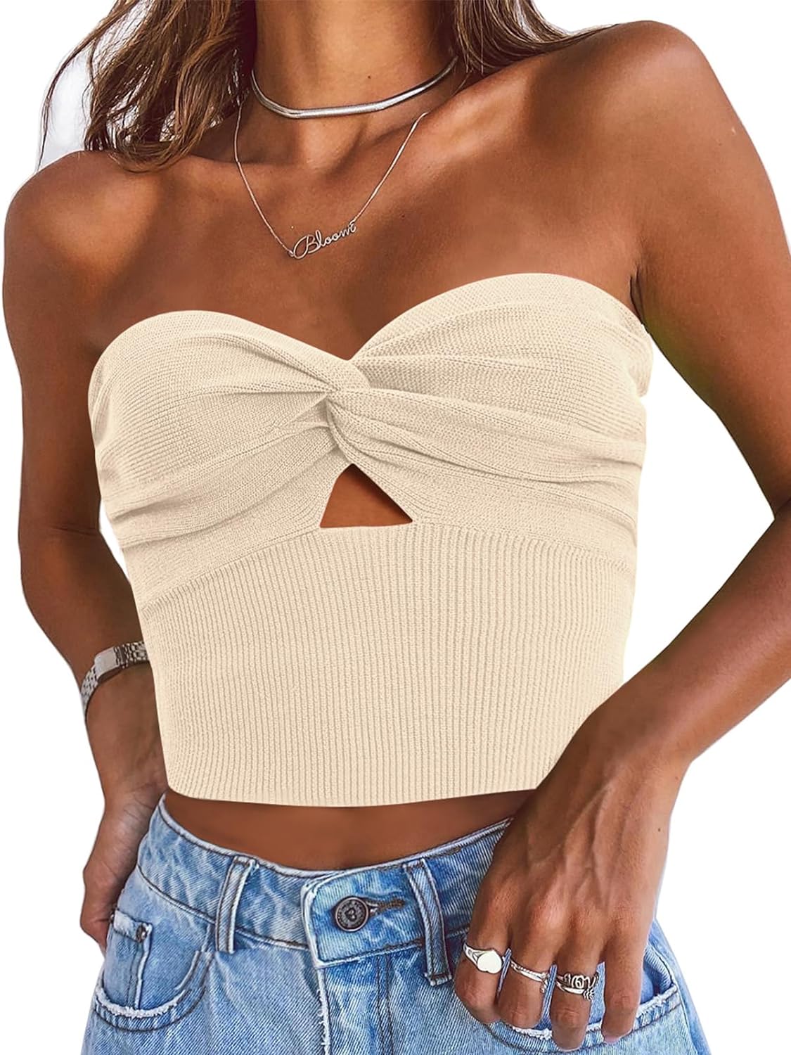 Womens Twist Knot Top