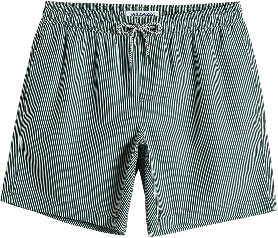 Men's Slim Fit Swim Shorts Quick Dry 