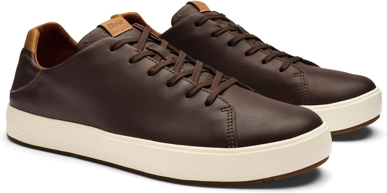 Men's Leather Sneakers, Supple Full-Grain Leather Shoes