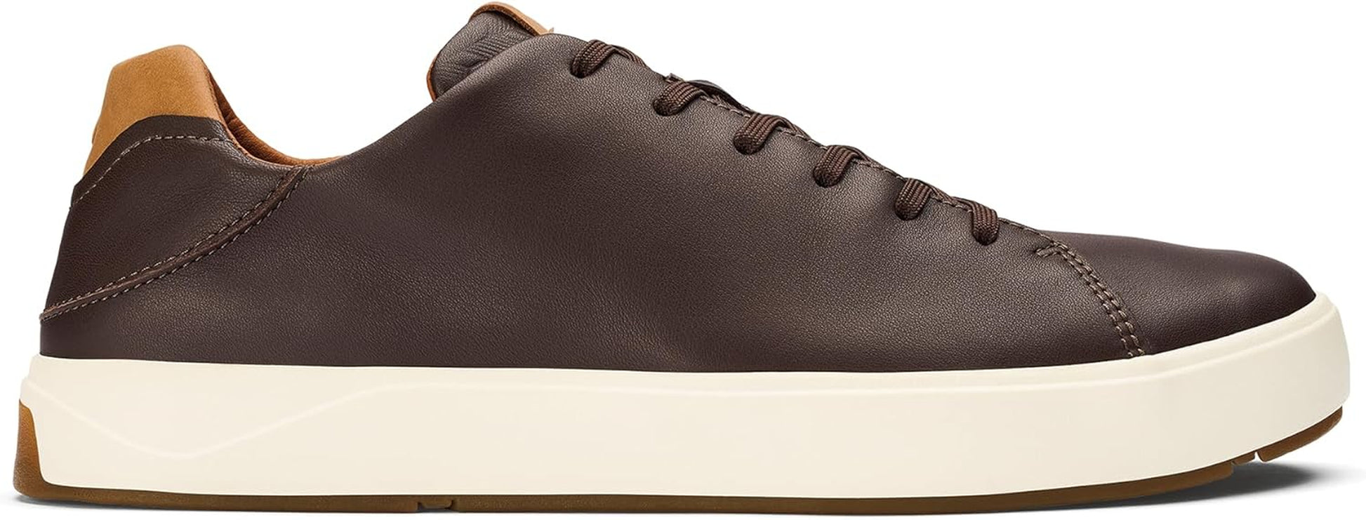 Men's Leather Sneakers, Supple Full-Grain Leather Shoes