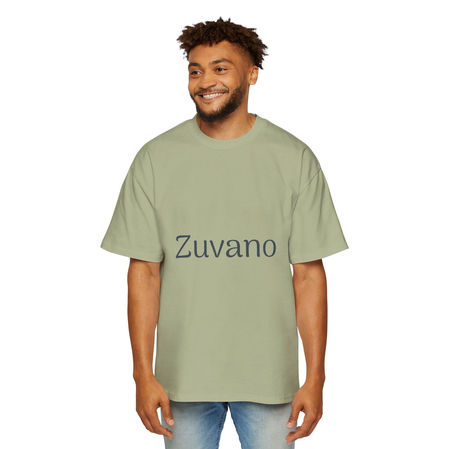 Men's Zuvano Heavy Oversized Tee - Style 3- many colors