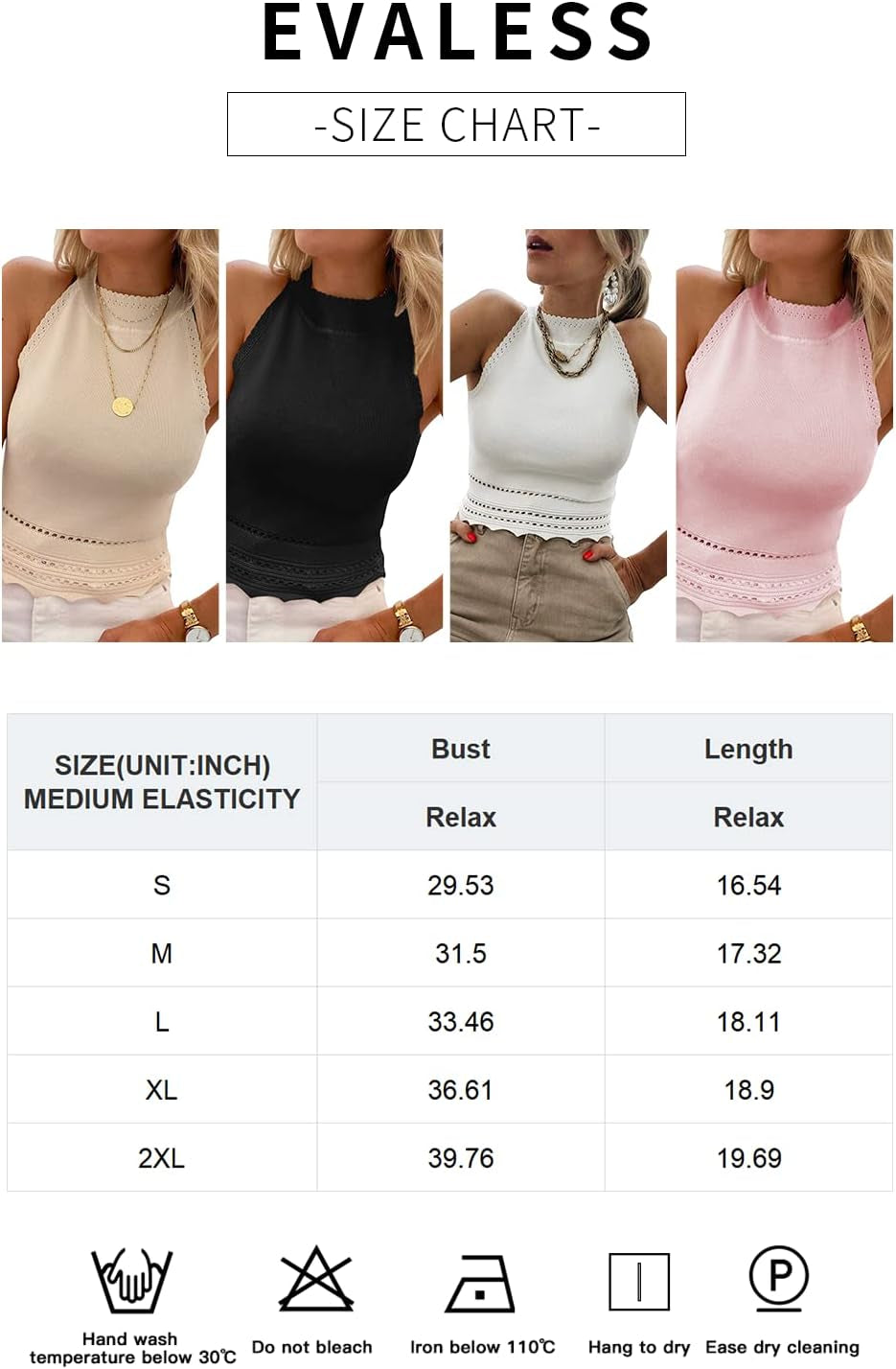 Womens Tank Tops High Neck Halter Crop Top Sleeveless 