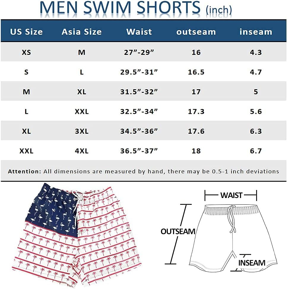 Men's 5 inch Bathing Suit 