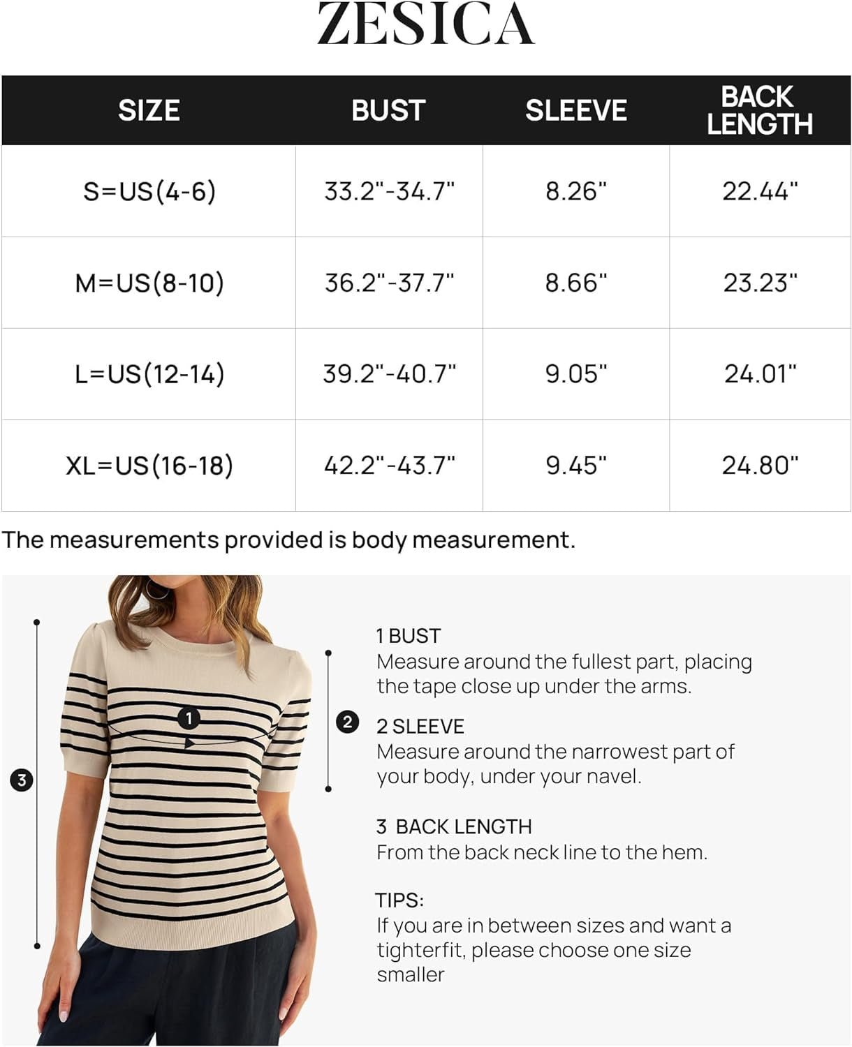 Women's Casual Striped Tops Short Sleeve Crew Neck shirts