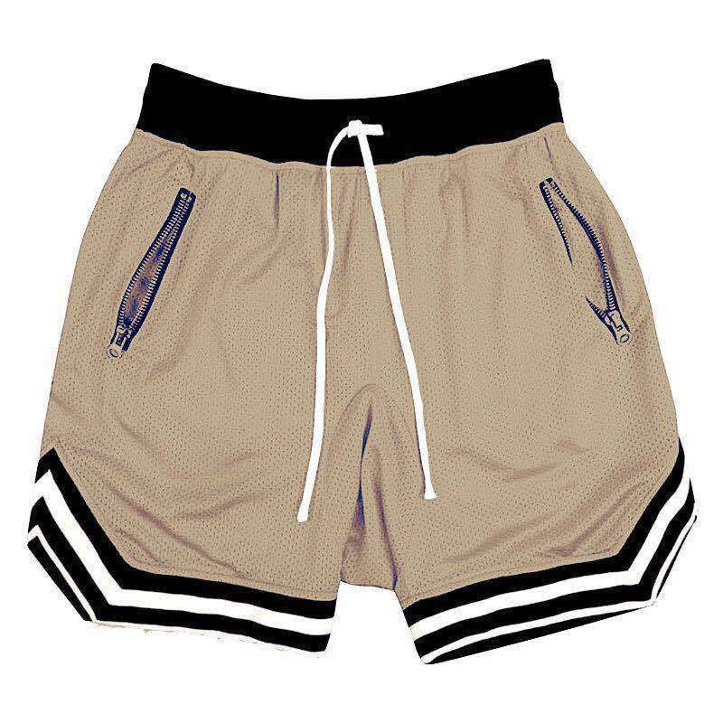 Men'S Sports Track Shorts Summer Basketball Fitness Breathable Short 