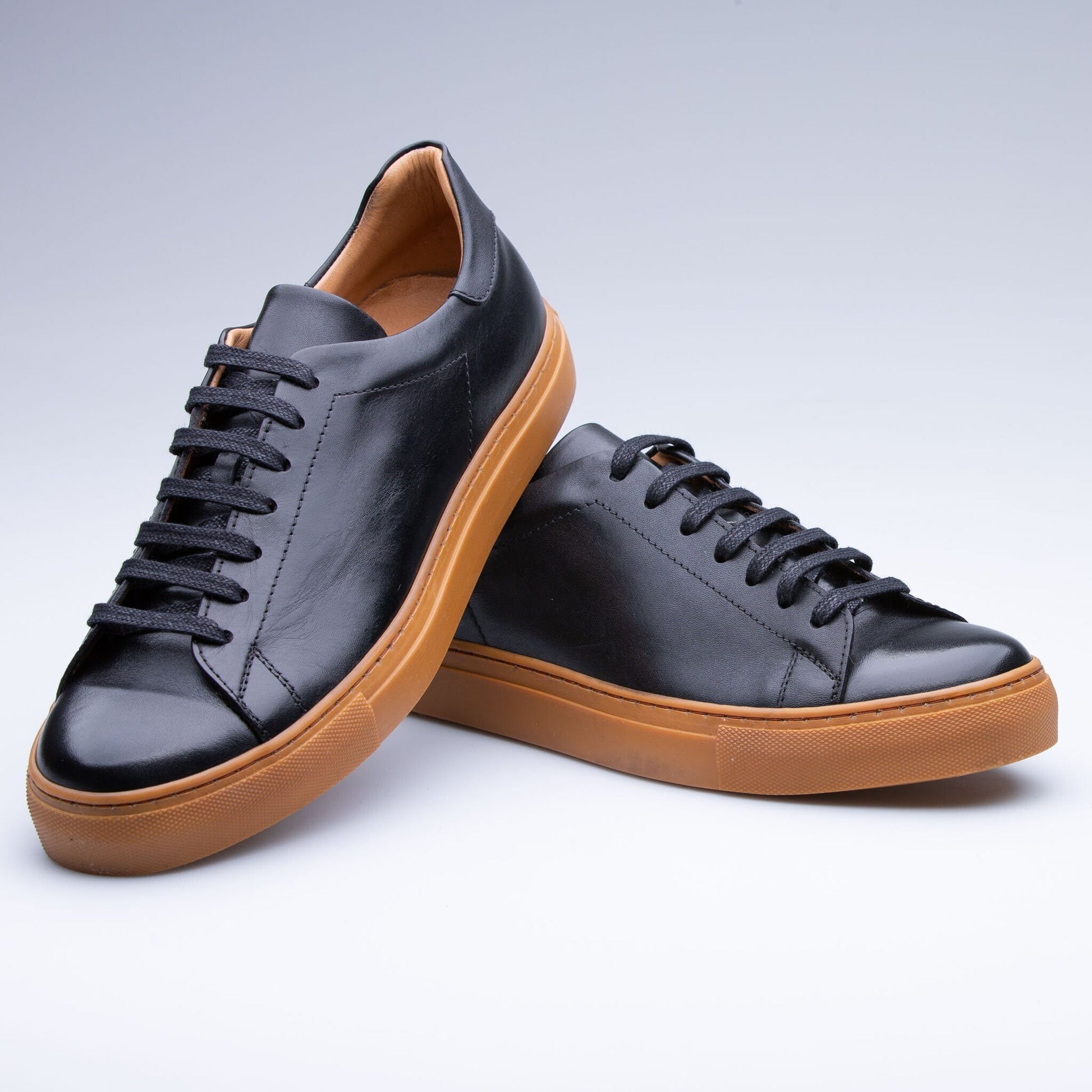 Raar Wear Geon Leather Sneaker for Men, Handmade Leather Sneakers, Casual Leather Sneakers, Genuine Leather Shoes, Leather Tie Sneakers Men