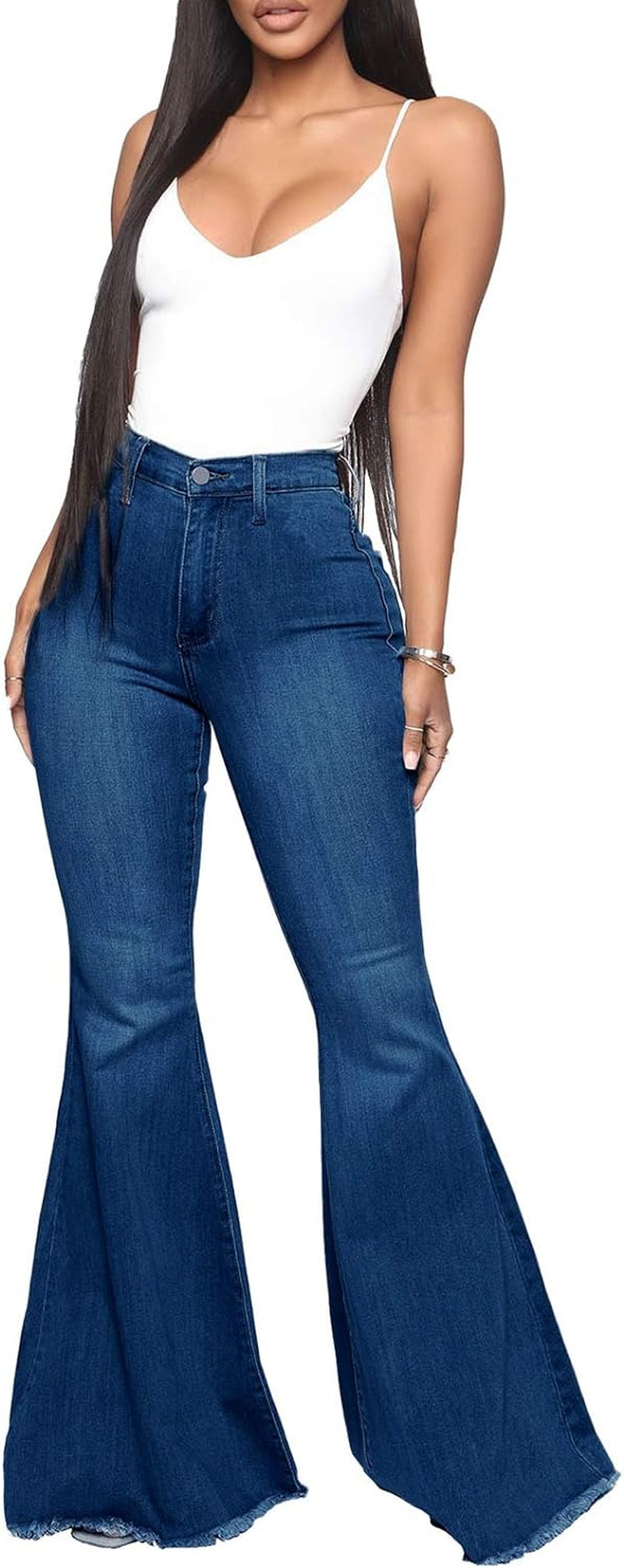 Women's Flare Bell Bottom Jeans 